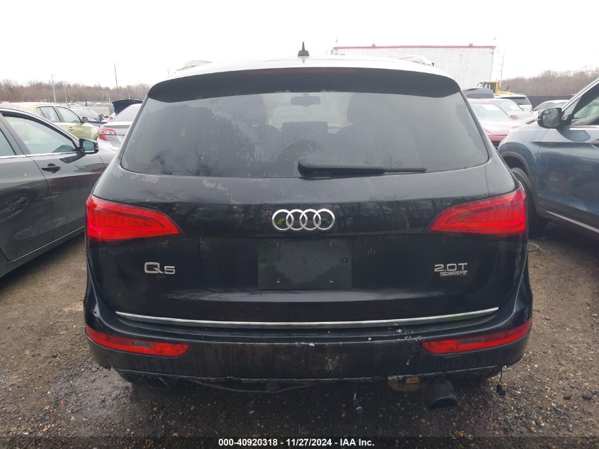 2017 Audi Q5 2.0T Premium VIN: WA1L2AFP2HA026956 Lot: 40920318