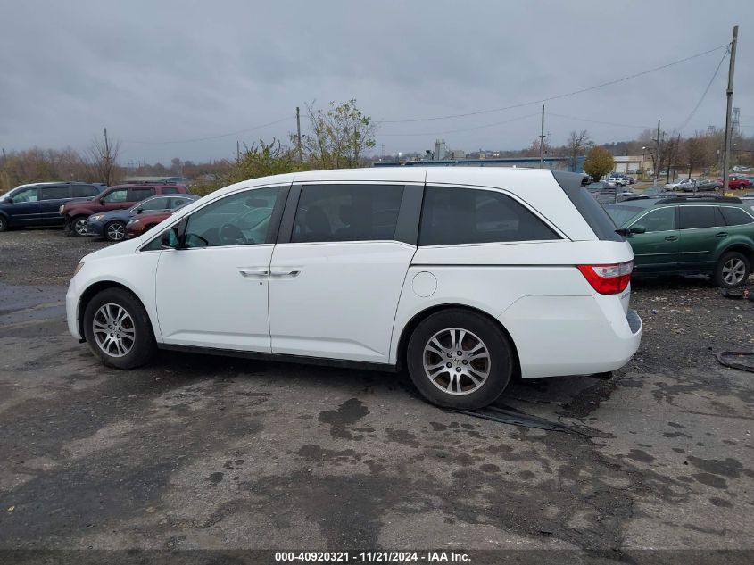 2012 Honda Odyssey Ex-L VIN: 5FNRL5H65CB037135 Lot: 40920321