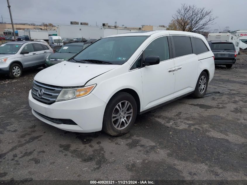 2012 Honda Odyssey Ex-L VIN: 5FNRL5H65CB037135 Lot: 40920321