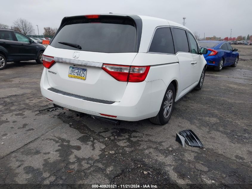 2012 Honda Odyssey Ex-L VIN: 5FNRL5H65CB037135 Lot: 40920321