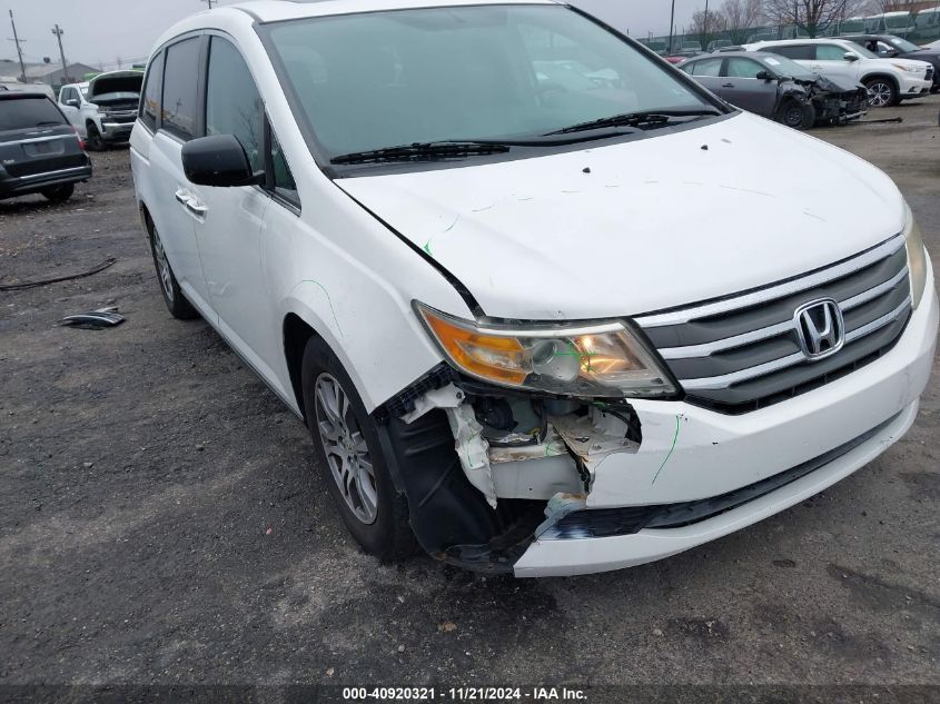 2012 Honda Odyssey Ex-L VIN: 5FNRL5H65CB037135 Lot: 40920321