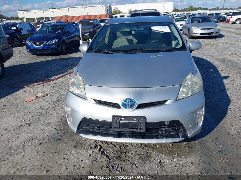 2012 Toyota Prius Two VIN: JTDKN3DU1C5413819 Lot: 40920337