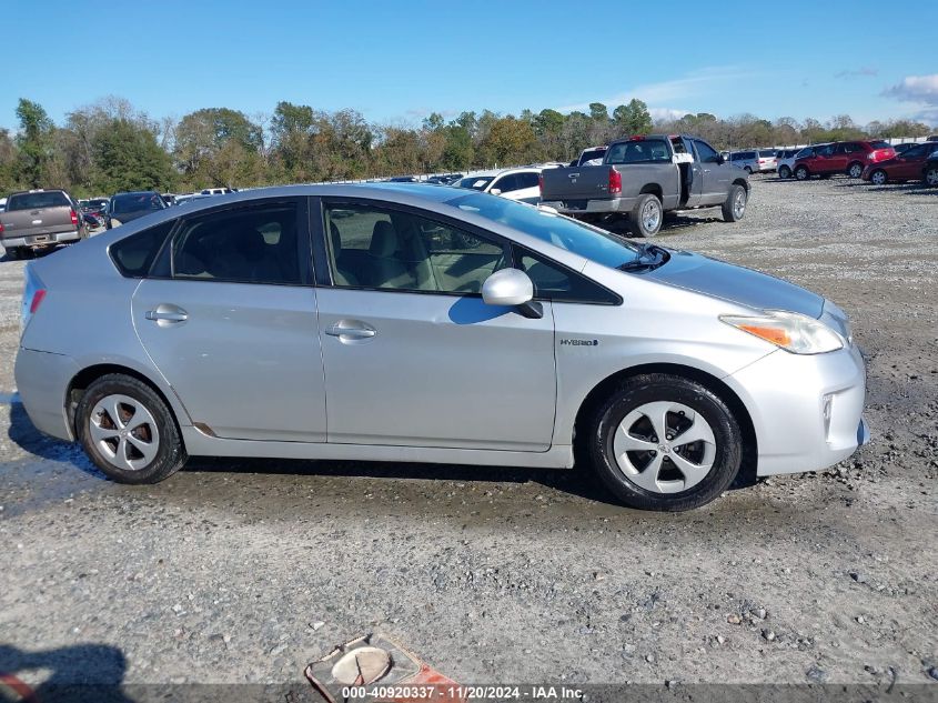 2012 Toyota Prius Two VIN: JTDKN3DU1C5413819 Lot: 40920337