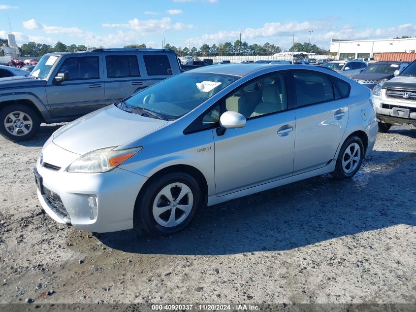 2012 Toyota Prius Two VIN: JTDKN3DU1C5413819 Lot: 40920337