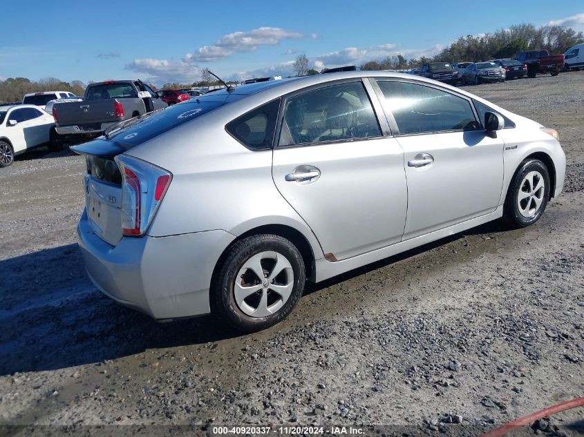 2012 Toyota Prius Two VIN: JTDKN3DU1C5413819 Lot: 40920337