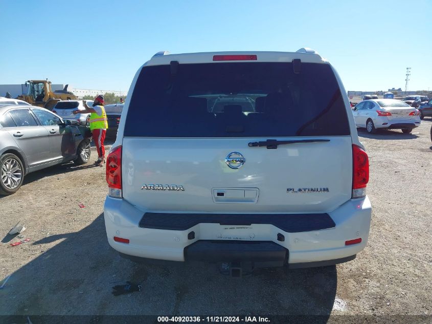 2012 Nissan Armada Platinum VIN: 5N1AA0NC6CN600335 Lot: 40920336