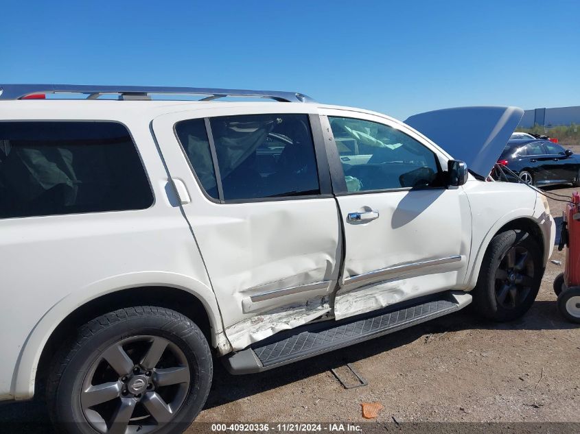 2012 Nissan Armada Platinum VIN: 5N1AA0NC6CN600335 Lot: 40920336