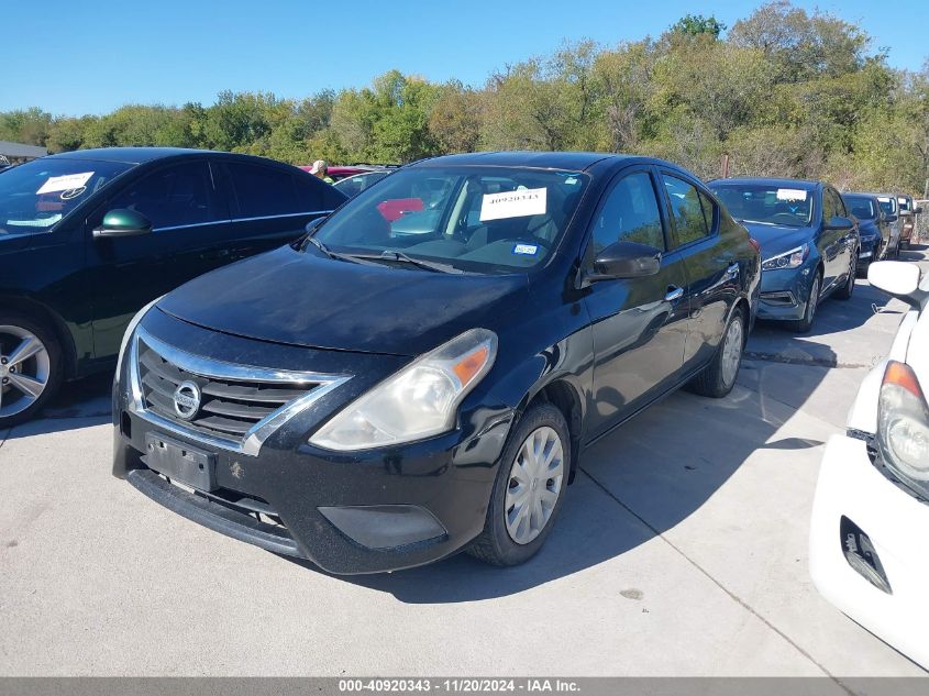 2016 Nissan Versa 1.6 S/1.6 S+/1.6 Sl/1.6 Sv VIN: 3N1CN7AP9GL856982 Lot: 40920343