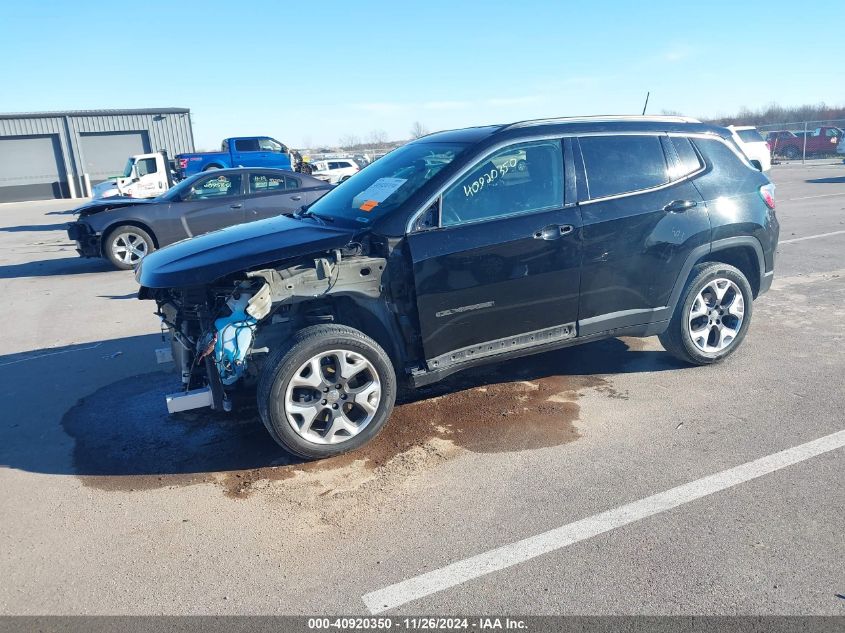 VIN 3C4NJDCBXKT854796 2019 Jeep Compass, Limited 4X4 no.2