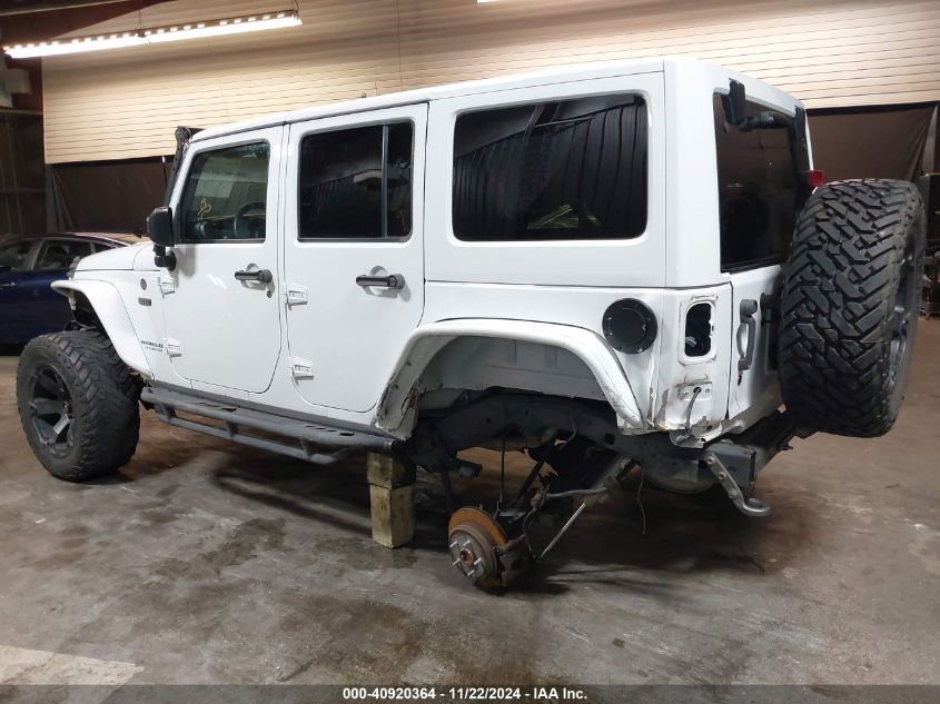 2017 Jeep Wrangler Unlimited 75Th Anniversary Edition 4X4 VIN: 1C4BJWEG5HL500891 Lot: 40920364