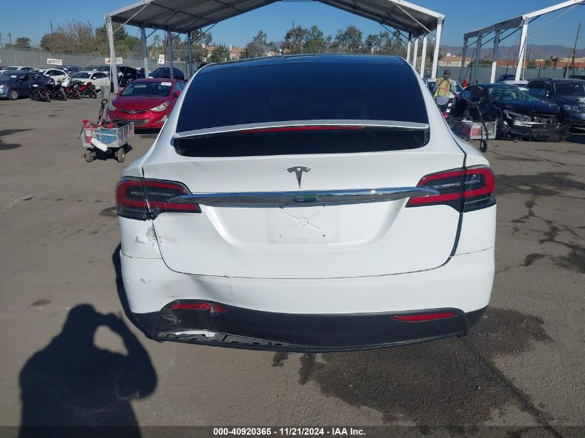 2021 Tesla Model X Long Range Dual Motor All-Wheel Drive/Long Range Plus Dual Motor All-Wheel Drive VIN: 5YJXCBE26MF308874 Lot: 40920365