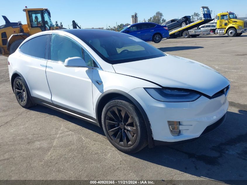 2021 Tesla Model X Long Range Dual Motor All-Wheel Drive/Long Range Plus Dual Motor All-Wheel Drive VIN: 5YJXCBE26MF308874 Lot: 40920365