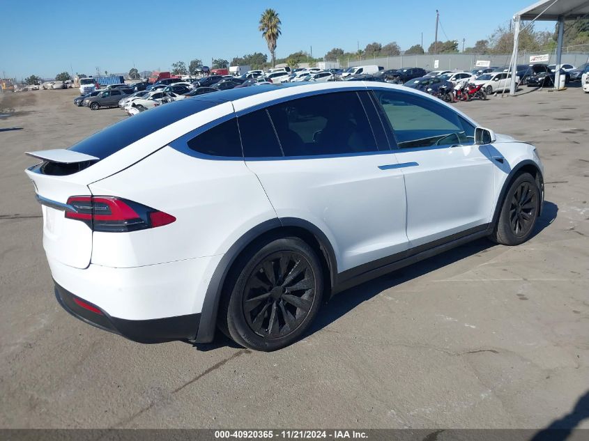 2021 Tesla Model X Long Range Dual Motor All-Wheel Drive/Long Range Plus Dual Motor All-Wheel Drive VIN: 5YJXCBE26MF308874 Lot: 40920365