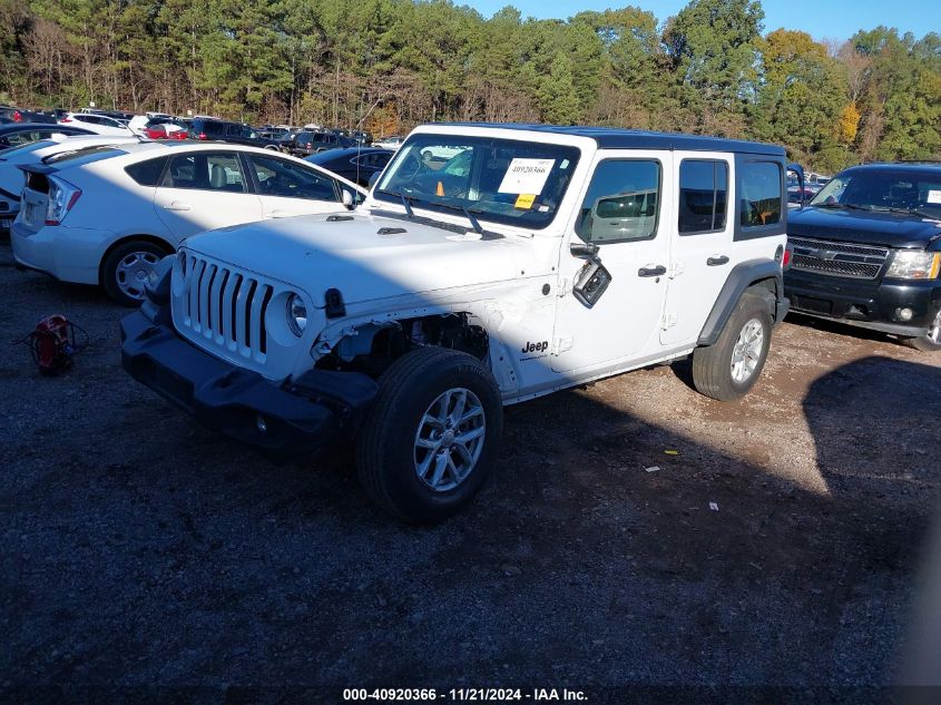 2023 Jeep Wrangler 4-Door Sport S 4X4 VIN: 1C4HJXDN1PW702429 Lot: 40920366