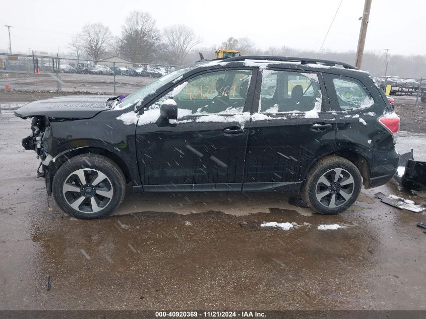 2018 Subaru Forester 2.5I VIN: JF2SJABC3JH454153 Lot: 40920369