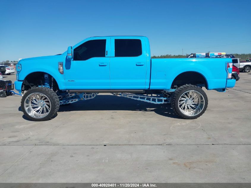 2019 Ford F-250 Lariat VIN: 1FT7W2BT1KED34558 Lot: 40920401