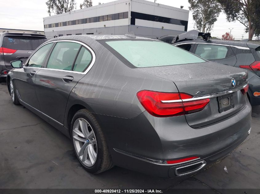 VIN WBA7F2C57GG416920 2016 BMW 7 Series, 750I Xdrive no.3