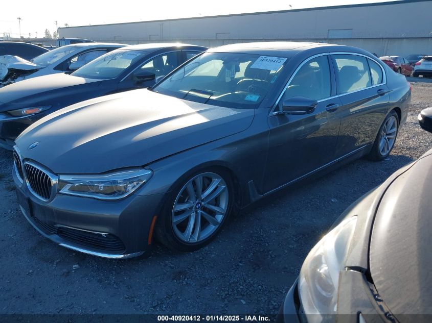 VIN WBA7F2C57GG416920 2016 BMW 7 Series, 750I Xdrive no.2