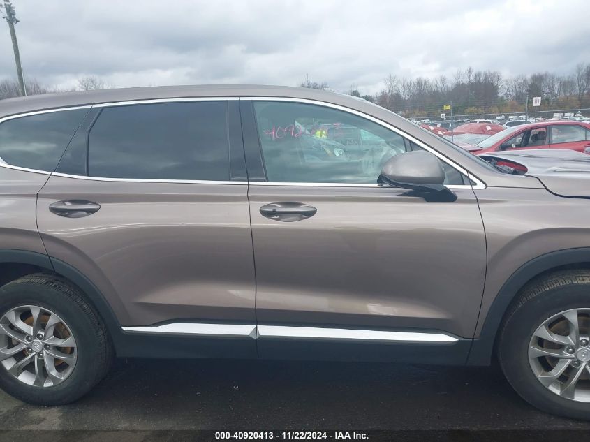 2020 Hyundai Santa Fe Sel VIN: 5NMS3CAD2LH179908 Lot: 40920413