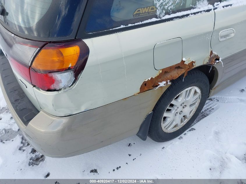 2004 Subaru Outback Limited VIN: 4S3BH686647607420 Lot: 40920417