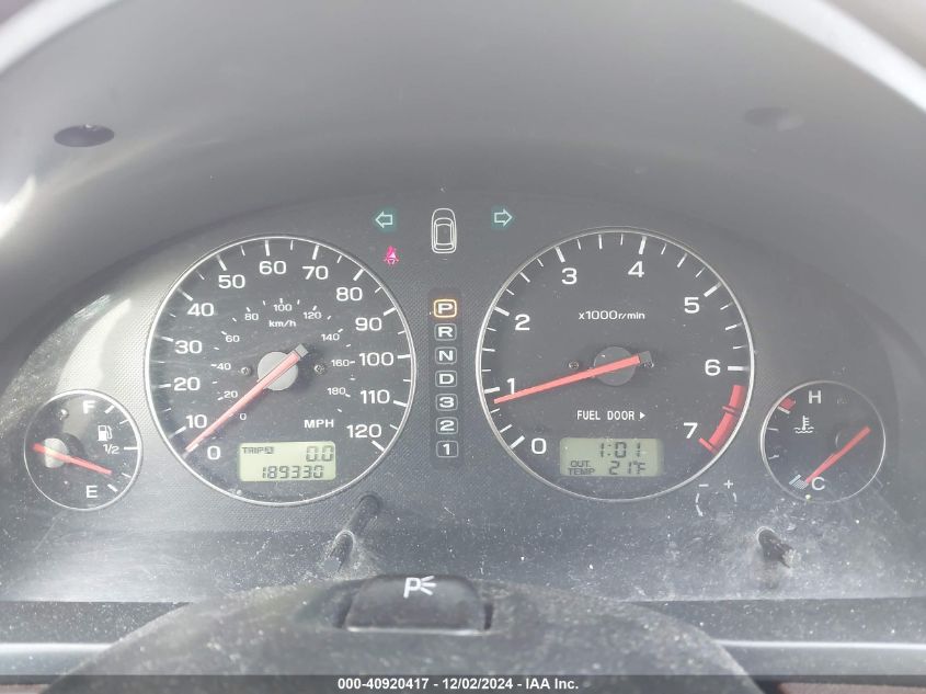 2004 Subaru Outback Limited VIN: 4S3BH686647607420 Lot: 40920417