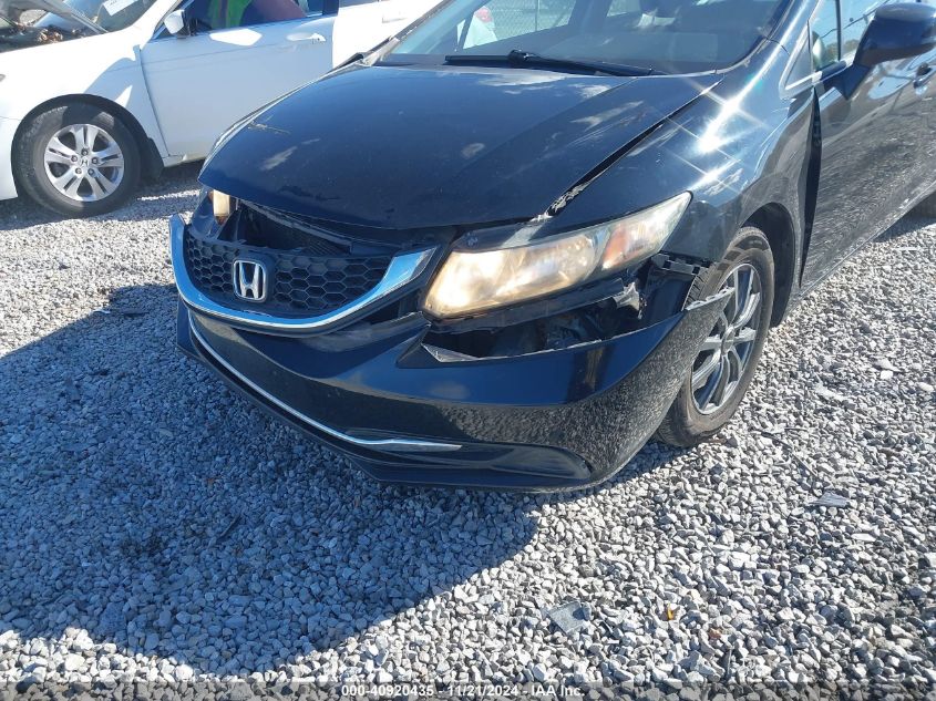 2013 Honda Civic Lx VIN: 19XFB2F51DE216360 Lot: 40920435