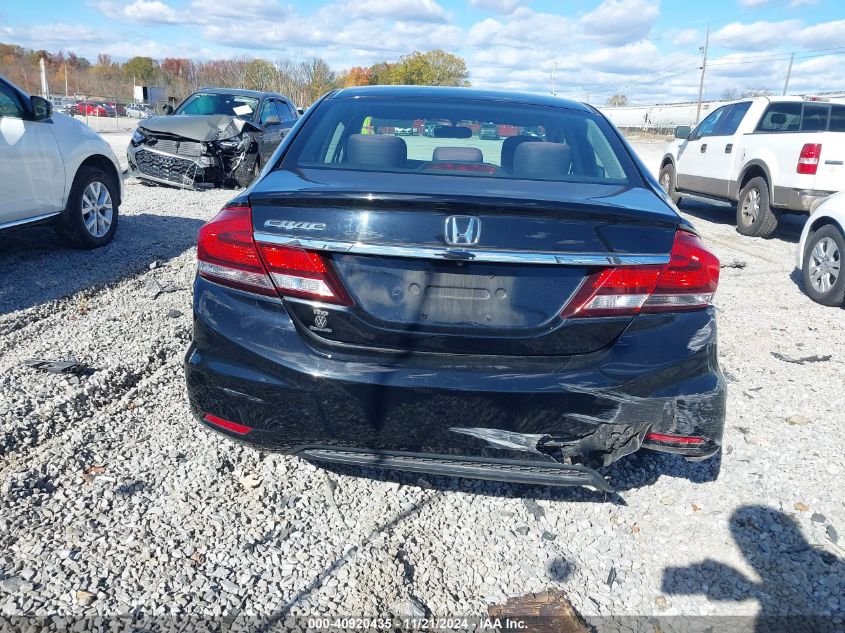 2013 Honda Civic Lx VIN: 19XFB2F51DE216360 Lot: 40920435