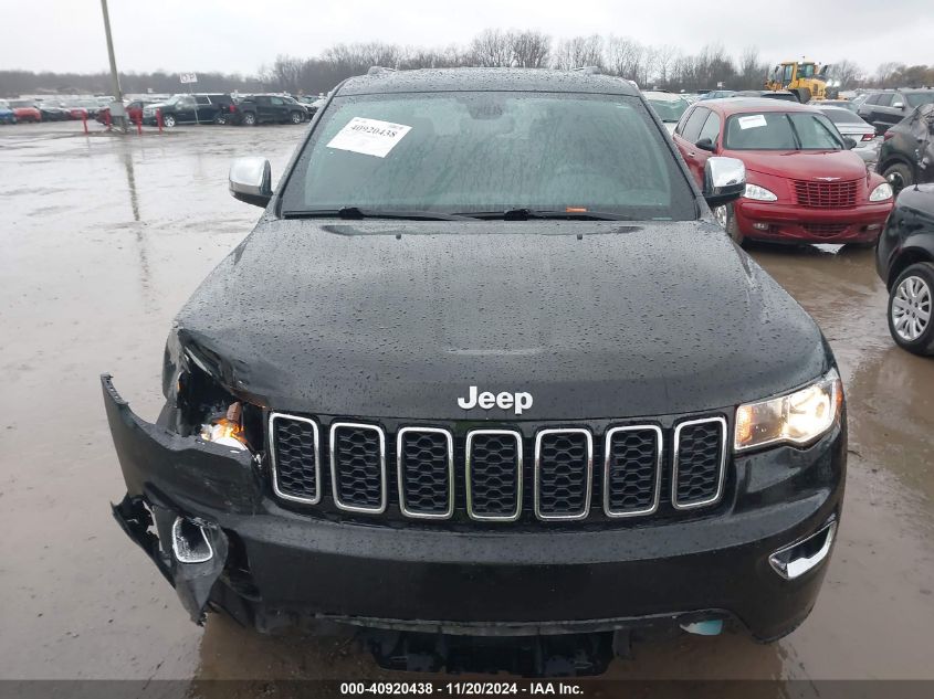 VIN 1C4RJFBG8HC902309 2017 JEEP GRAND CHEROKEE LIMITED 4X4