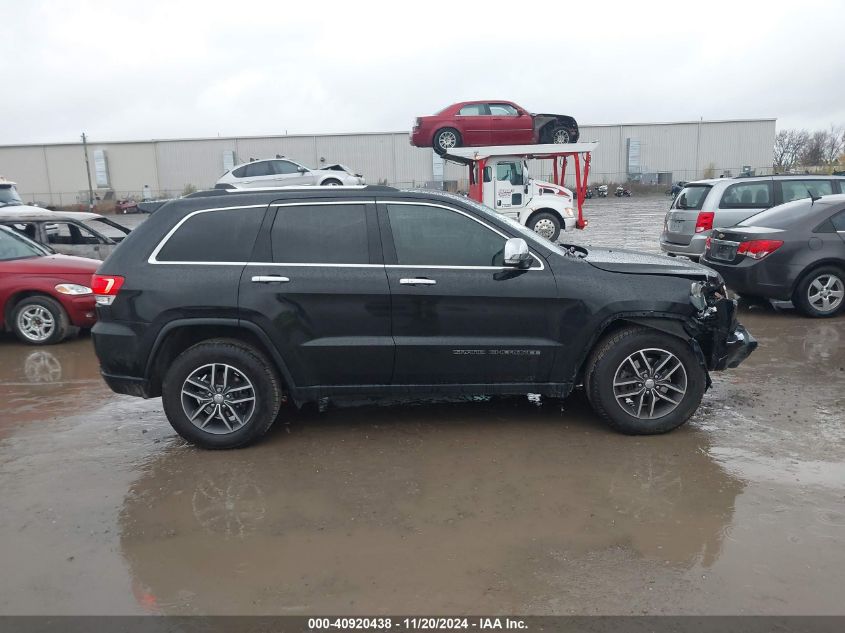 2017 Jeep Grand Cherokee Limited 4X4 VIN: 1C4RJFBG8HC902309 Lot: 40920438