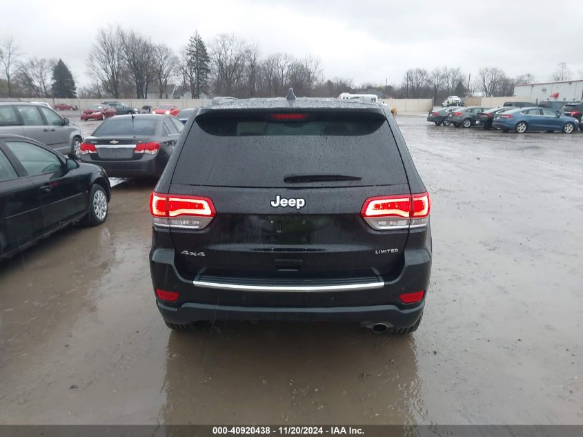 2017 Jeep Grand Cherokee Limited 4X4 VIN: 1C4RJFBG8HC902309 Lot: 40920438