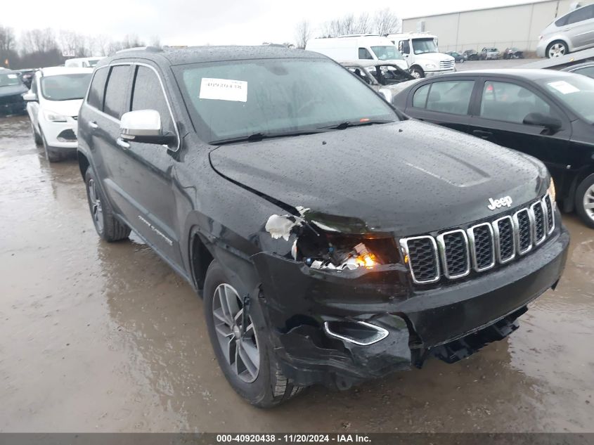 2017 Jeep Grand Cherokee Limited 4X4 VIN: 1C4RJFBG8HC902309 Lot: 40920438