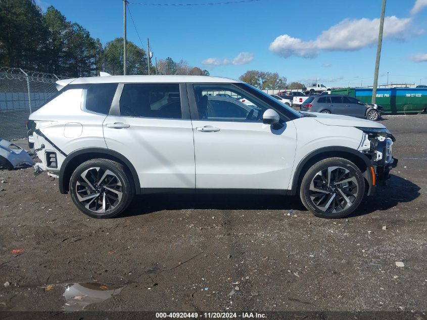 2024 Mitsubishi Outlander Se 2.5 2Wd VIN: JA4J3VA84RZ055485 Lot: 40920449