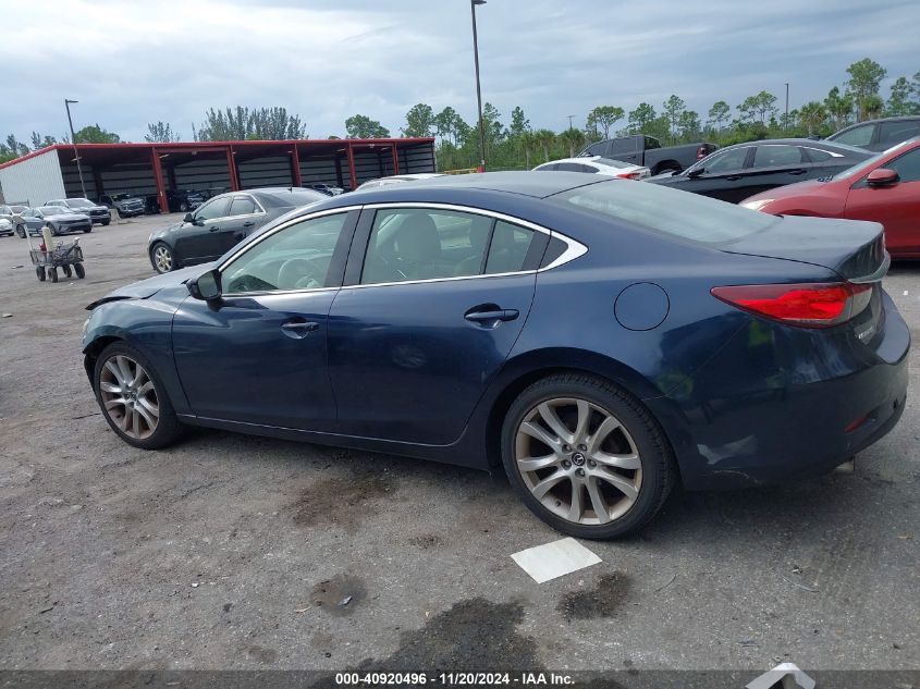 2015 Mazda Mazda6 I Touring VIN: JM1GJ1V57F1194468 Lot: 40920496