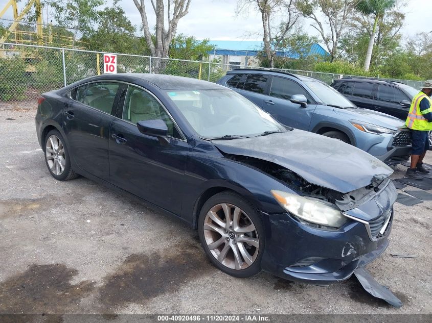 2015 Mazda Mazda6 I Touring VIN: JM1GJ1V57F1194468 Lot: 40920496