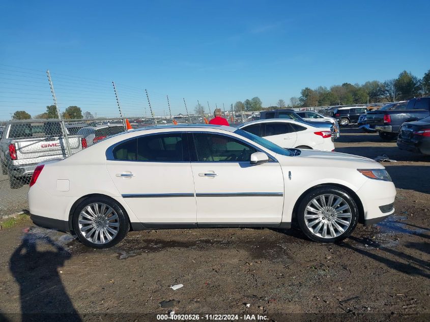 2014 Lincoln Mks VIN: 1LNHL9EK8EG611753 Lot: 40920526