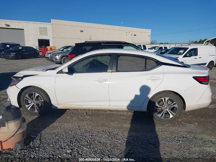 2021 Nissan Sentra Sv Xtronic Cvt VIN: 3N1AB8CV1MY309446 Lot: 40920538