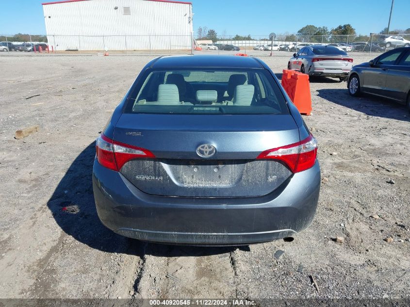 2016 Toyota Corolla Le VIN: 2T1BURHE1GC567044 Lot: 40920545