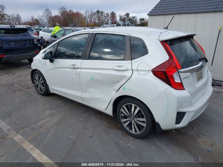 2015 Honda Fit Ex/Ex-L VIN: 3HGGK5H84FM776199 Lot: 40920570