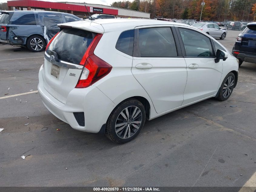 2015 Honda Fit Ex/Ex-L VIN: 3HGGK5H84FM776199 Lot: 40920570