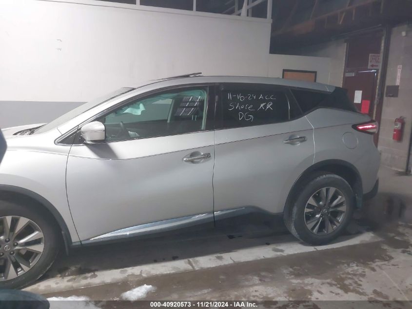 2015 Nissan Murano S VIN: 5N1AZ2MH3FN279750 Lot: 40920573