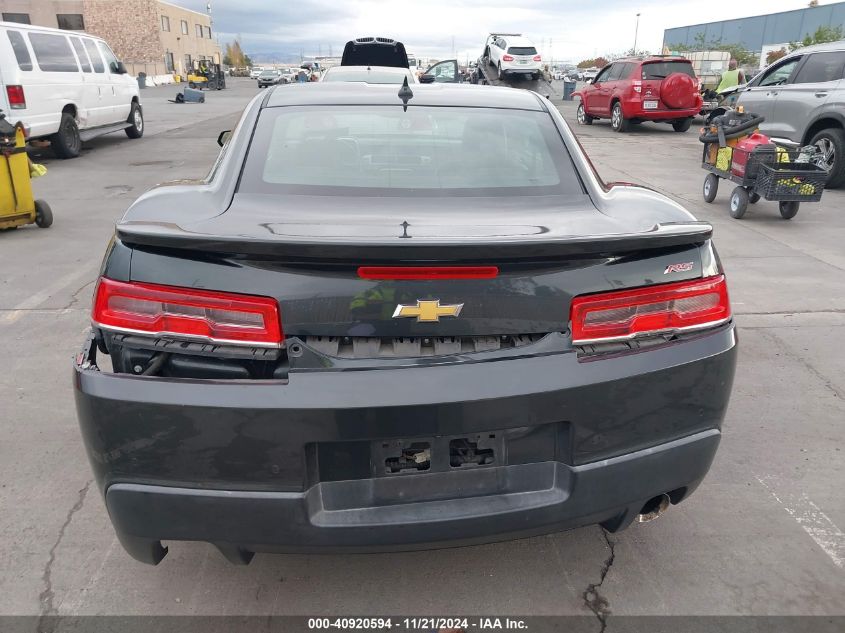 2014 Chevrolet Camaro 2Lt VIN: 2G1FC1E33E9285289 Lot: 40920594