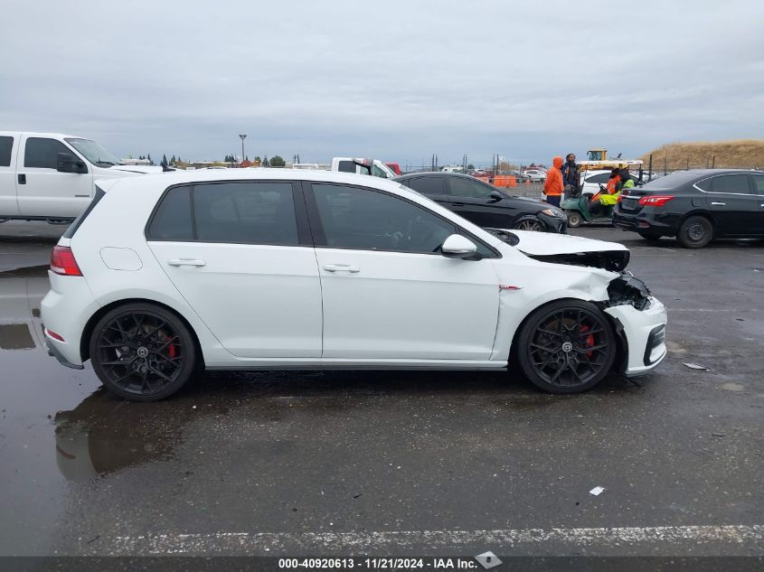 2020 Volkswagen Golf Gti 2.0T Autobahn/2.0T S/2.0T Se VIN: 3VW6T7AUXLM004213 Lot: 40920613