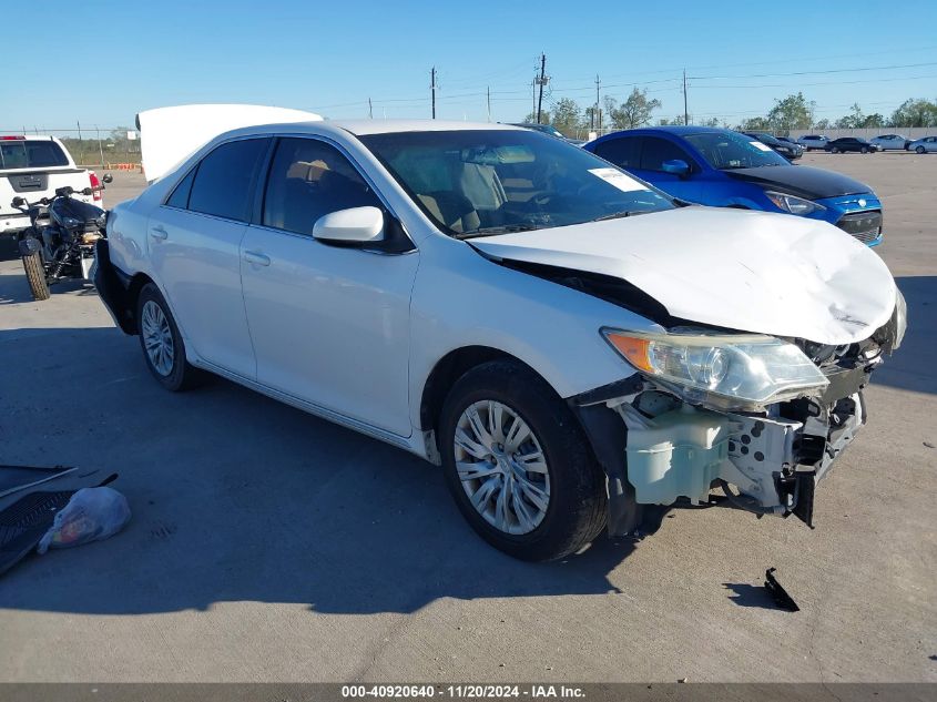 2013 TOYOTA CAMRY