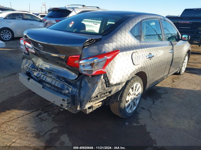 VIN 3N1AB7AP1KY266187 2019 Nissan Sentra, S no.4