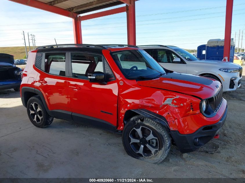 2022 Jeep Renegade Trailhawk 4X4 VIN: ZACNJDC17NPN80344 Lot: 40920660