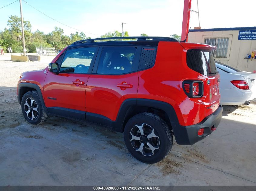 2022 Jeep Renegade Trailhawk 4X4 VIN: ZACNJDC17NPN80344 Lot: 40920660