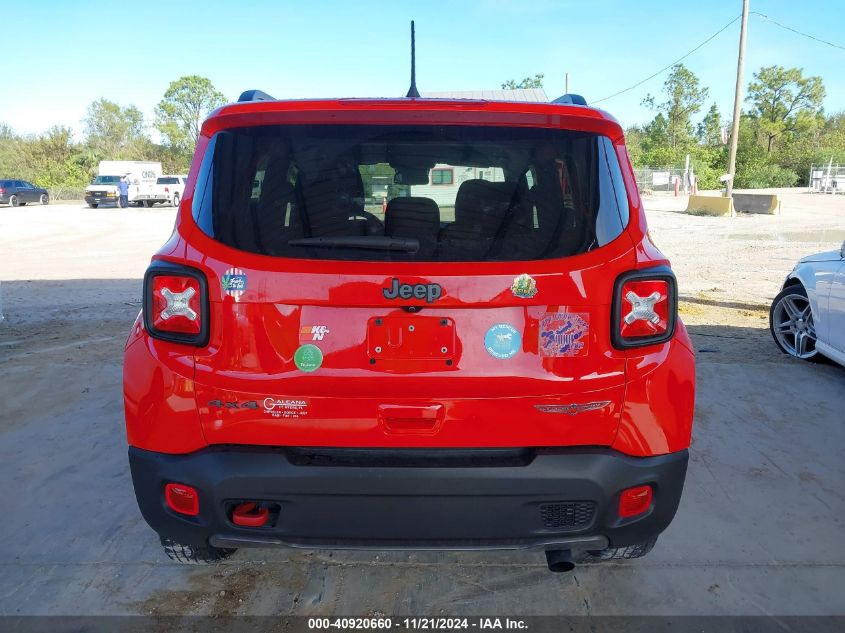 2022 Jeep Renegade Trailhawk 4X4 VIN: ZACNJDC17NPN80344 Lot: 40920660