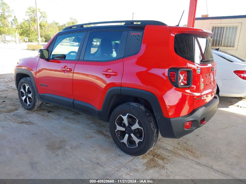 2022 Jeep Renegade Trailhawk 4X4 VIN: ZACNJDC17NPN80344 Lot: 40920660