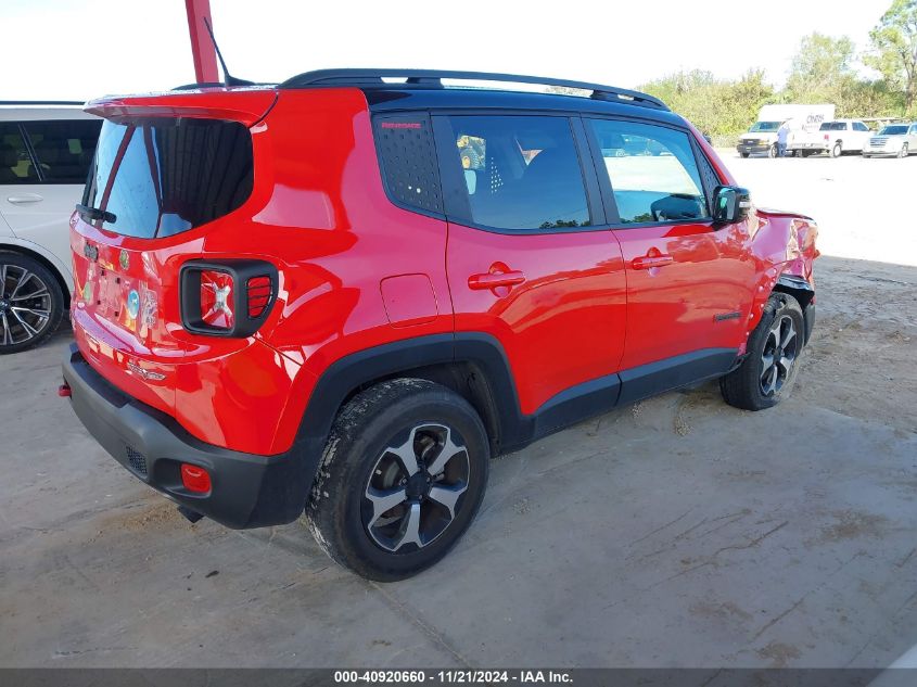 2022 Jeep Renegade Trailhawk 4X4 VIN: ZACNJDC17NPN80344 Lot: 40920660