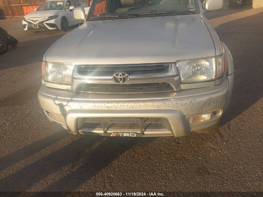 2002 Toyota 4Runner Limited V6 VIN: JT3HN87R020376602 Lot: 40920663